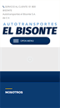 Mobile Screenshot of bisonte.com.mx